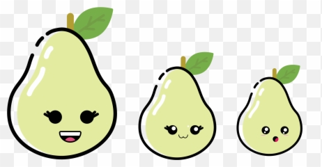 Valentine Kawaii Pear Emoji,Free Printable Emoji Valentines