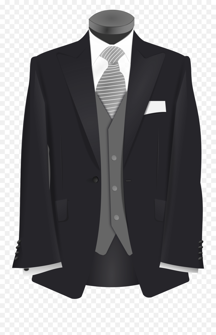 Back Suit Black Suit Back Png - Clip Art Library Suit Clip Art Emoji,Emoji Outfit Men