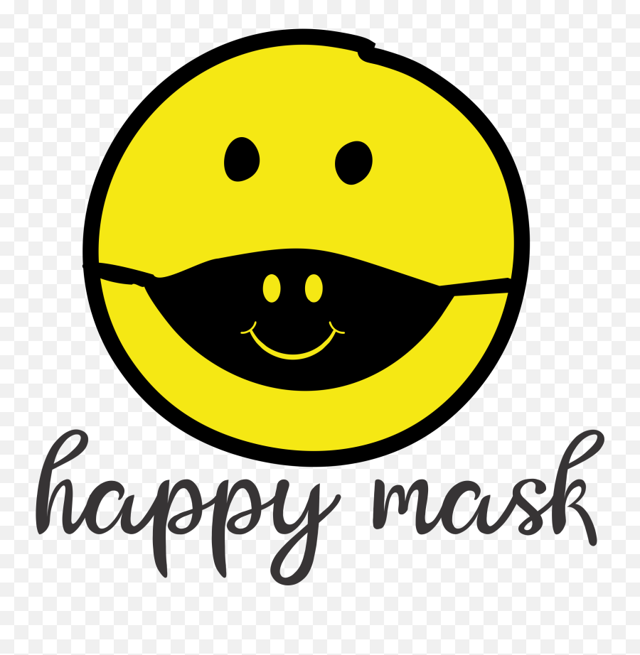 Home Happy Mask Cloth Masks For Everyone Shop Local Hand - Smiley Face Emoji,Face Mask Emoji