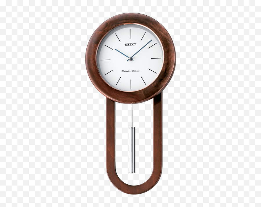 Seiko Wall Clock With Pendulum Dark Brown Case Westminster Emoji,Crystal Emotion Shower Curtain