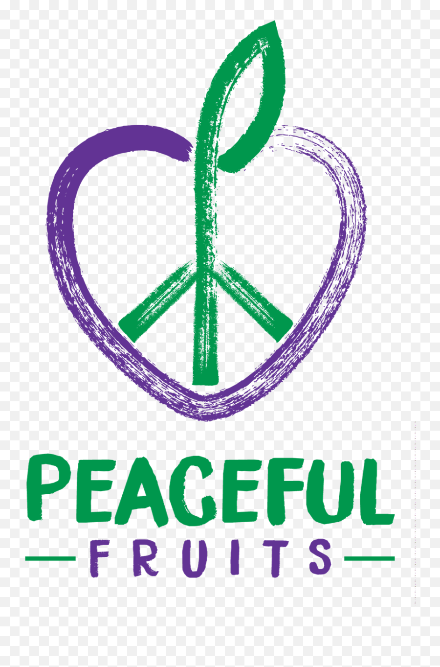 Download Full Logo Peaceful Fruits - Peace Png Image With No Emoji,Peaceful Emojis