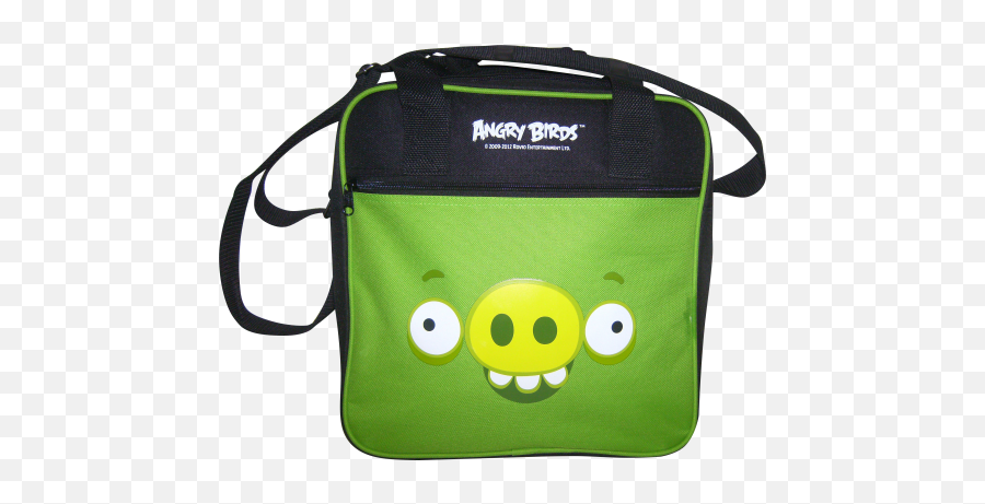 Angry Birds - Green Pig Bag Retired Balls Balls Ebonite Messenger Bag Emoji,Bowling Emoticon