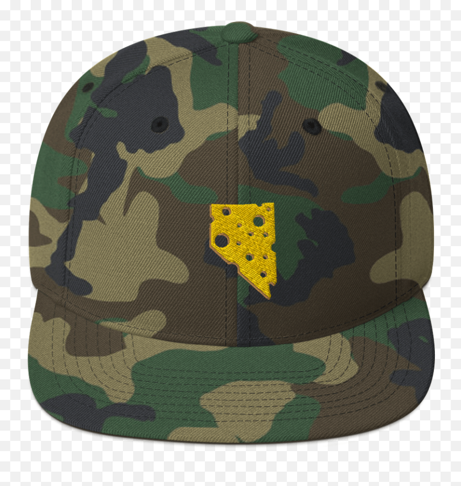 Nevada Cheese Camo Snapback Senorcheeseheadcom Emoji,Cheese Emoji