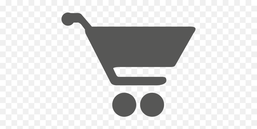 Shopping Cart Silhouette Icon - Transparent Png U0026 Svg Vector Mini Cart Icon Emoji,Shopping Emoji Png