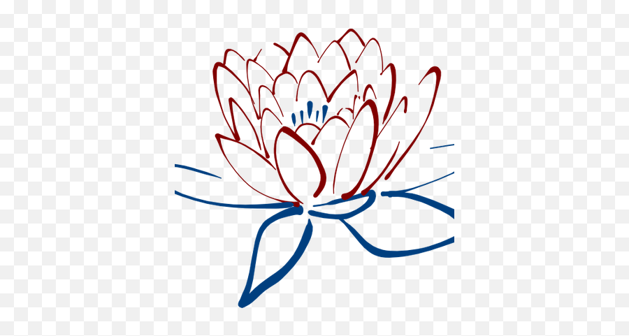 Lotus Clip Art Flowers Transparent Png - Lotus Flower Drawing Emoji,Free Lotus Sametime Emoticons Download