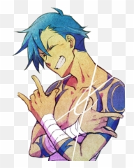 Gurrenlagann Kamina Sticker - Mano Kamina Emoji,Kamina Emoji