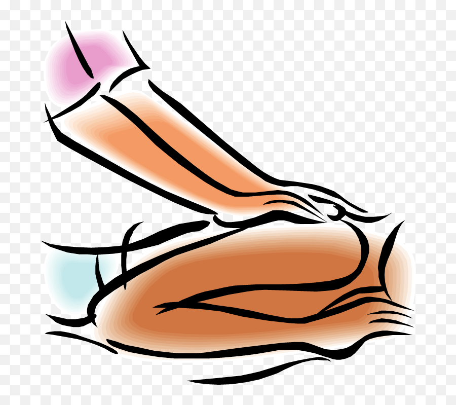 Clipart Massage Line Art Image 2 - Animation Drawing On Massage Therapist Emoji,Foot Rub Emoji