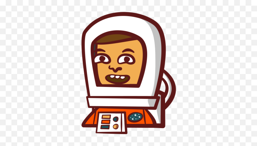 Astronaut Avatar Free Icon Of People - Icon Emoji,Avatar Emoticons Take Space