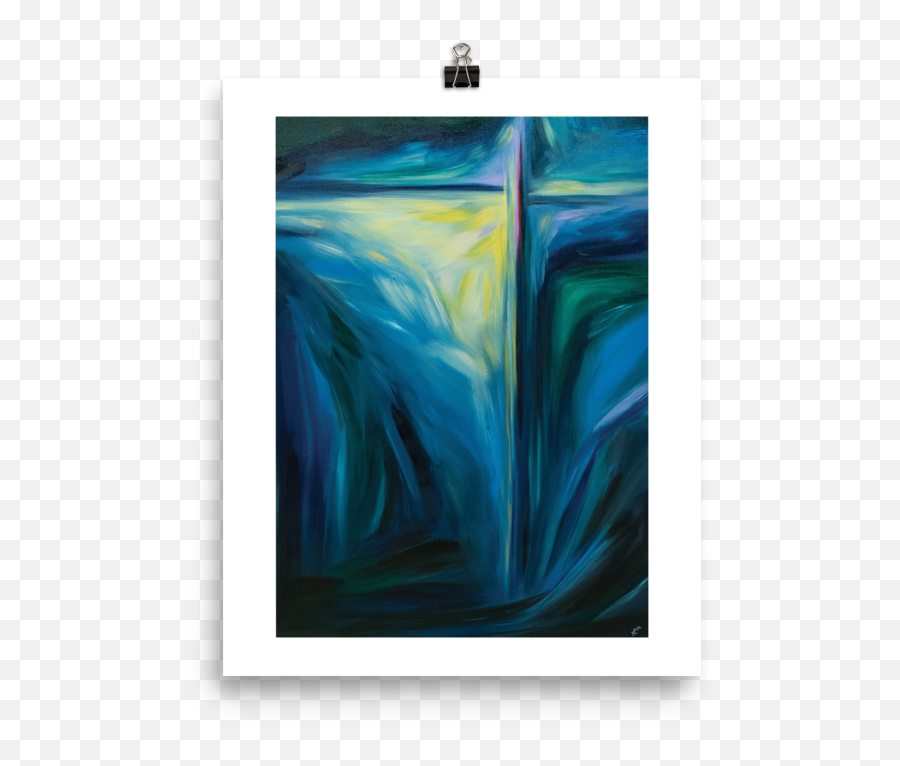 Why Have You Forsaken Me Print Crucifixion U0026 Resurrection U2014 A Sanctified Art Emoji,Powerful Emotions Paintings