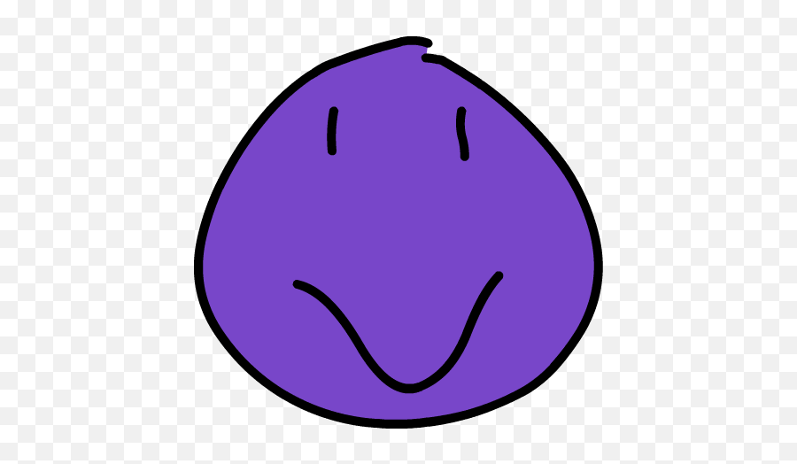 Purple Face Battle For Dream Island Wiki Fandom - Happy Emoji,Flower Emoticon Face