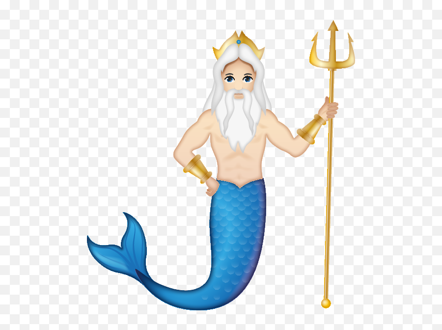 Is There A Trident Emoji - Mermaid,Little Mermaid Emoticon