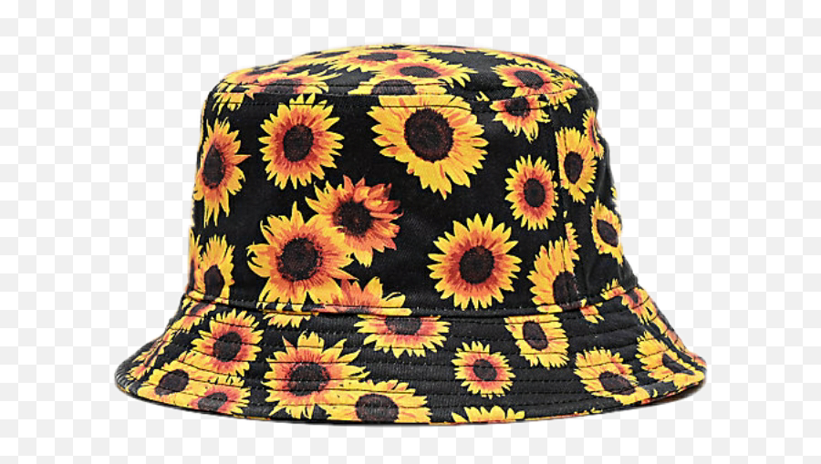 Popular And Trending Hat Stickers On Picsart - Womens Bucket Hat Sunflower Emoji,Emojis In Twitter Hatson