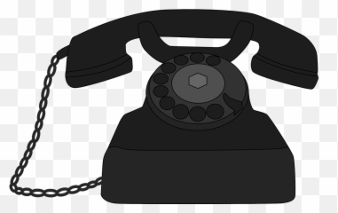Old Telephone Clipart - Clip Art Library Telephone Clip Art Png Emoji,Images Of Telephone Emojis