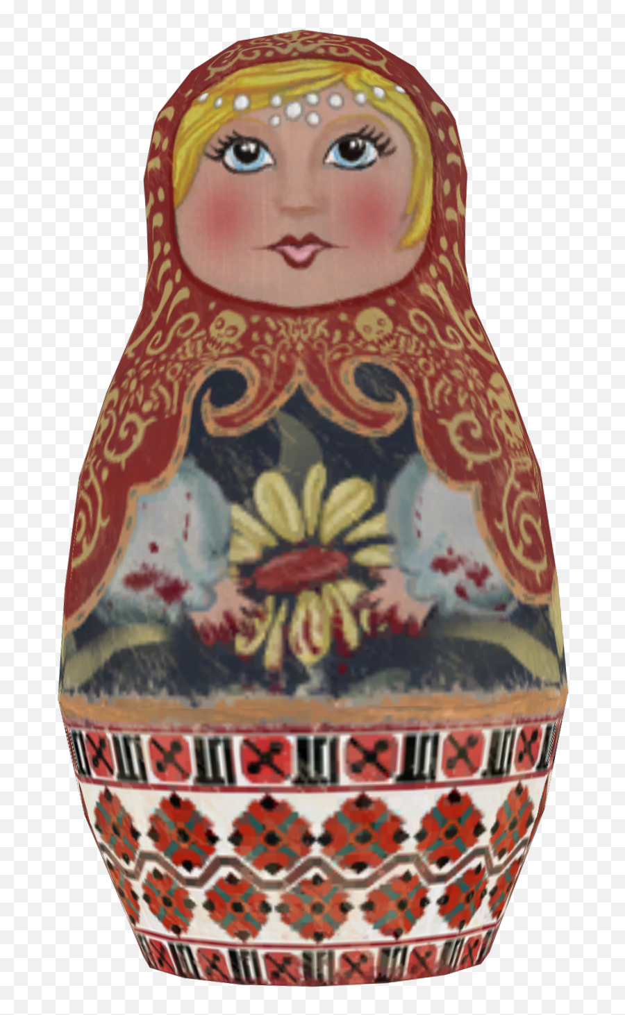 Matryoshka Doll - Matryoshka Doll Cod Emoji,Emoji Knife And Russian Wooden Doll