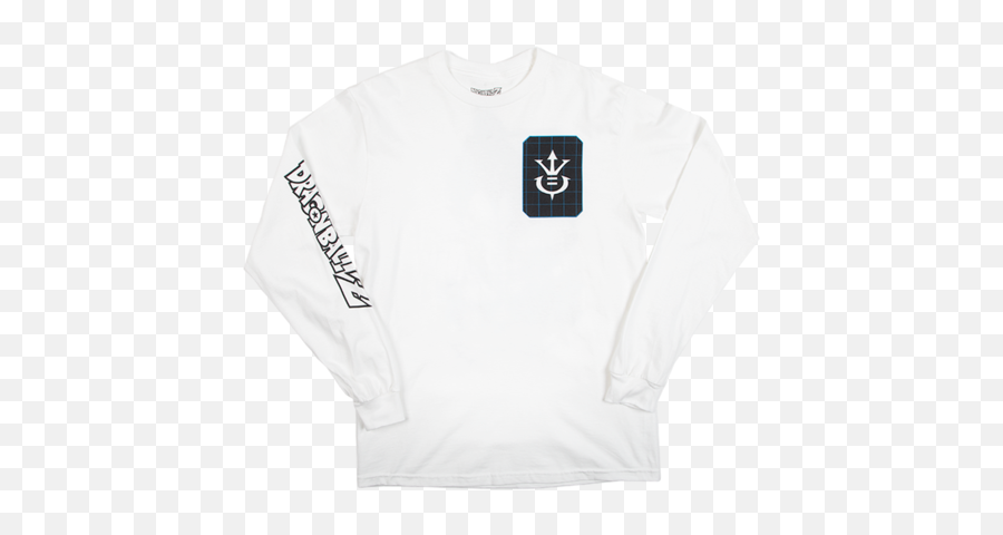 Funimation Merch U2013 Atsuko - Long Sleeve Emoji,Kamehameha Text Emoticon