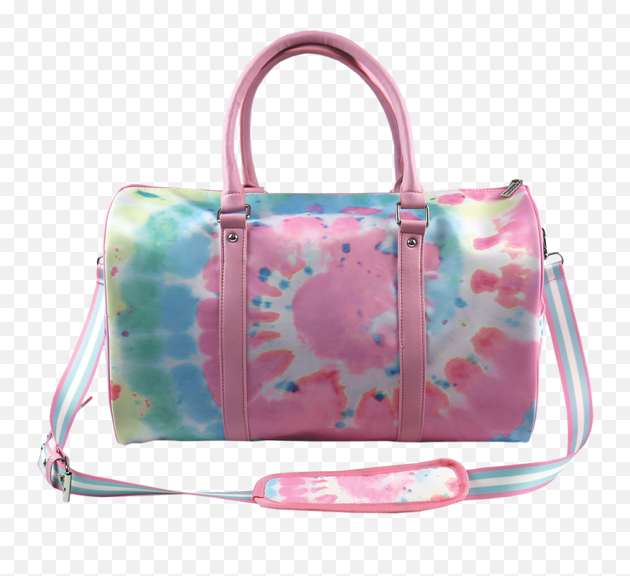 Swirl Tie Dye Duffel Bag - Iscream Swirl Tie Dye Duffel Bag Emoji,Emoji Travel Bags