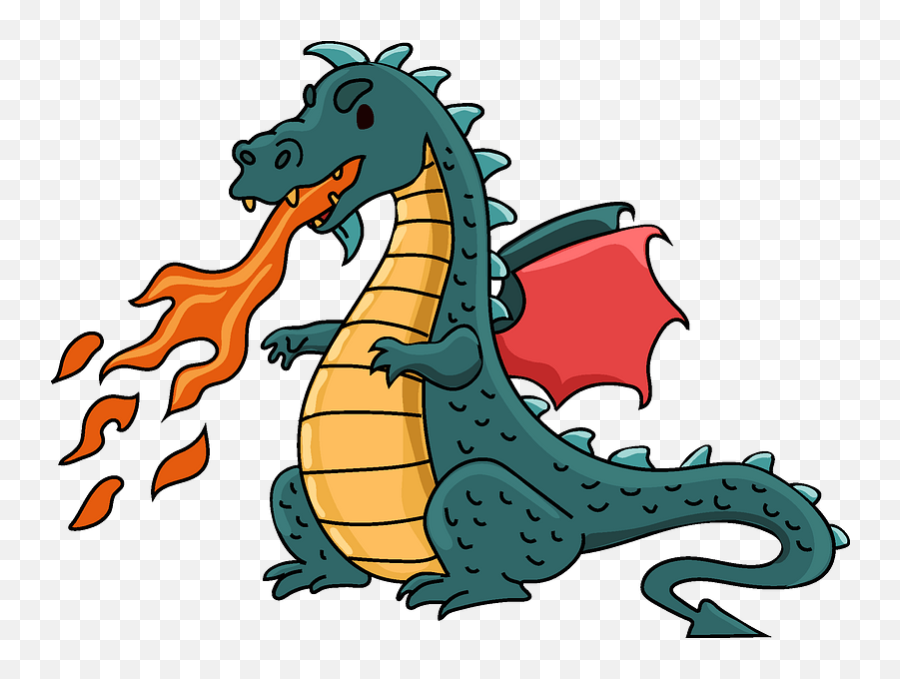 Dragon Clipart Free Download Transparent Png Creazilla - Dragon Clipart Png Emoji,Welsh Dragon Emoticon