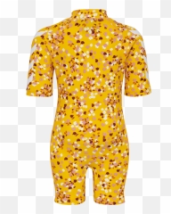 Hummel Beach Swimsuit - Golden Rod Hummelnet Short Sleeve Emoji,Emojis Onesies For Adults