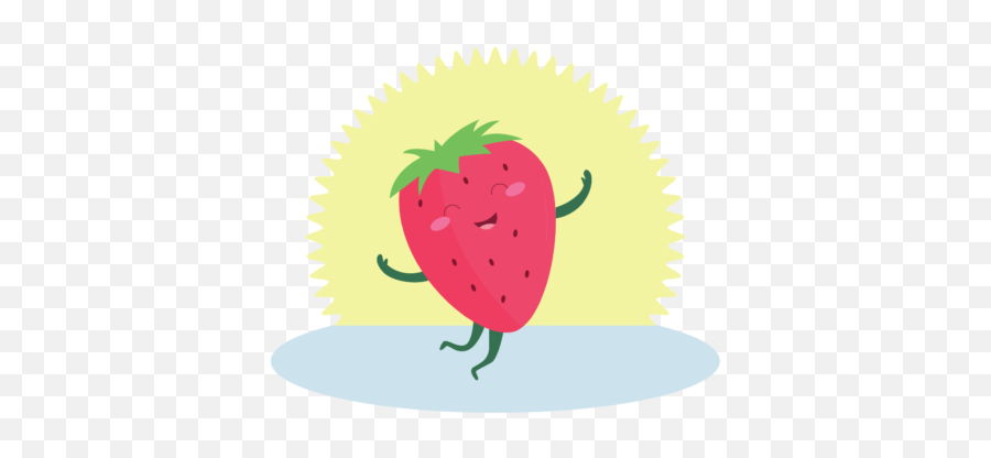 Cute Kawai Strawberry Graphic By Magangsiswasmk Creative Emoji,Kawai Emoticon