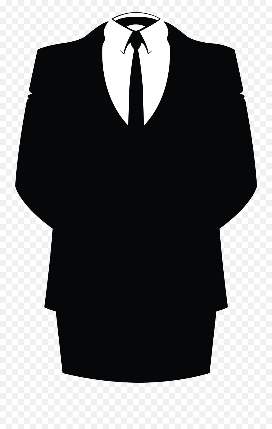Anonymous Suit Clipart - Full Size Clipart 5740494 Emoji,Anonymous Emojis