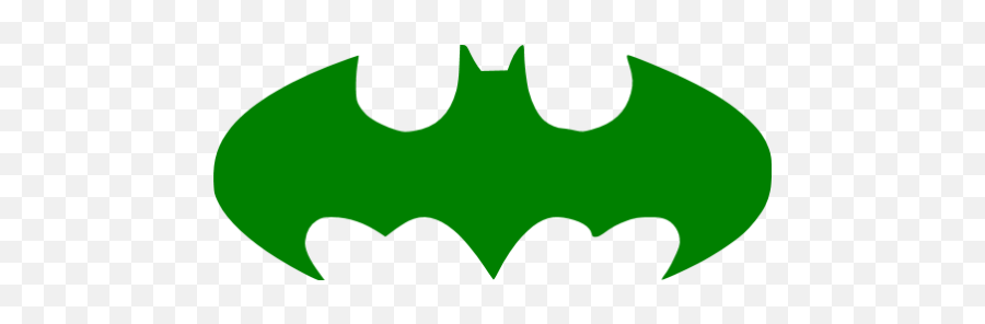 Green Batman 24 Icon - Batman Green Logo Transparent Emoji,Batman Emoticon Text