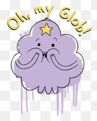 Cn Adventure Time Lumpy Space Princess Oh My Glob Puzzle For Emoji,Darwin Gumball Emoticon Face