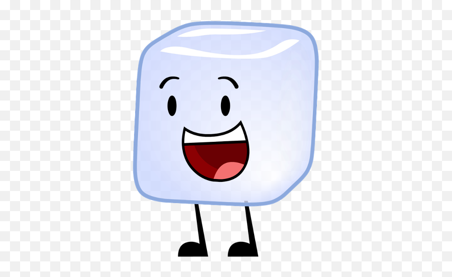 Download Hd Image Transparent Stock Clipart Ice Cube - Bfdi Emoji,Facebook Emoticons Ice Cube