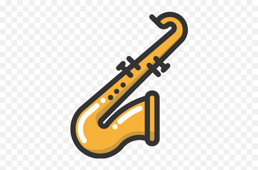 Saxophone Sax Vector Svg Icon 2 - Png Repo Free Png Icons Emoji,Saxophone Emoji