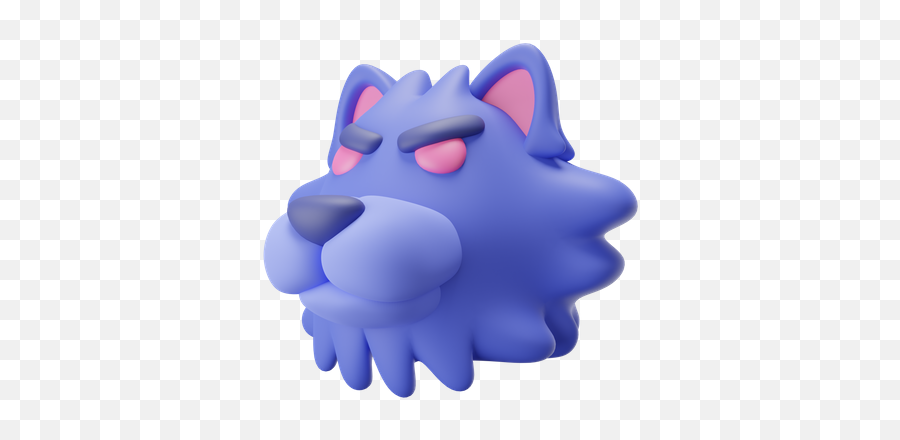Wolf 3d Illustrations Designs Images Vectors Hd Graphics Emoji,Wolf Emojio