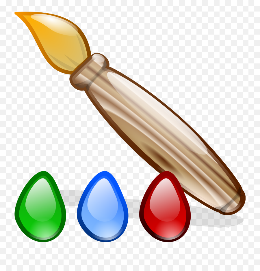 Filehisc - Appkolourpaint4svg Wikimedia Commons Emoji,Toothrbush Emoji