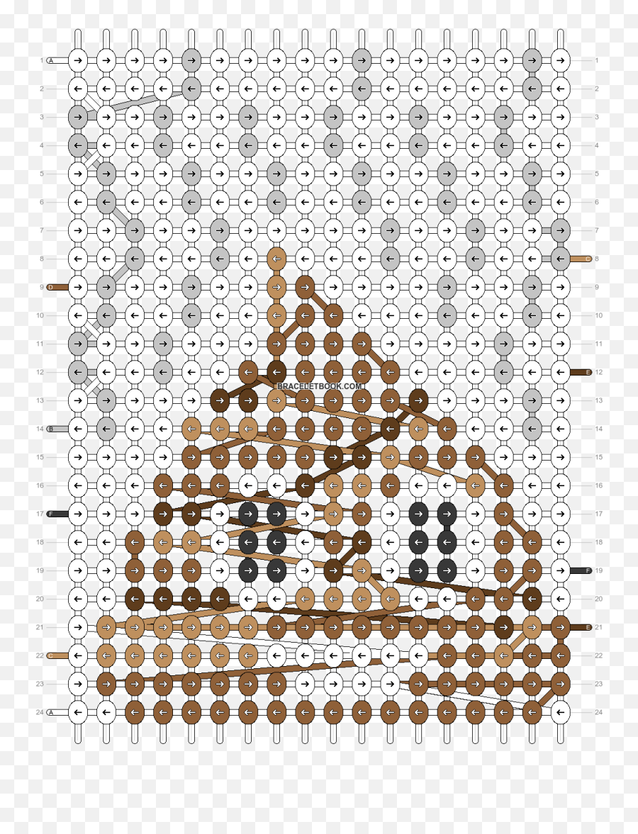 Alpha Pattern 22702 Braceletbook - Lovely Emoji,Neopets Emoji