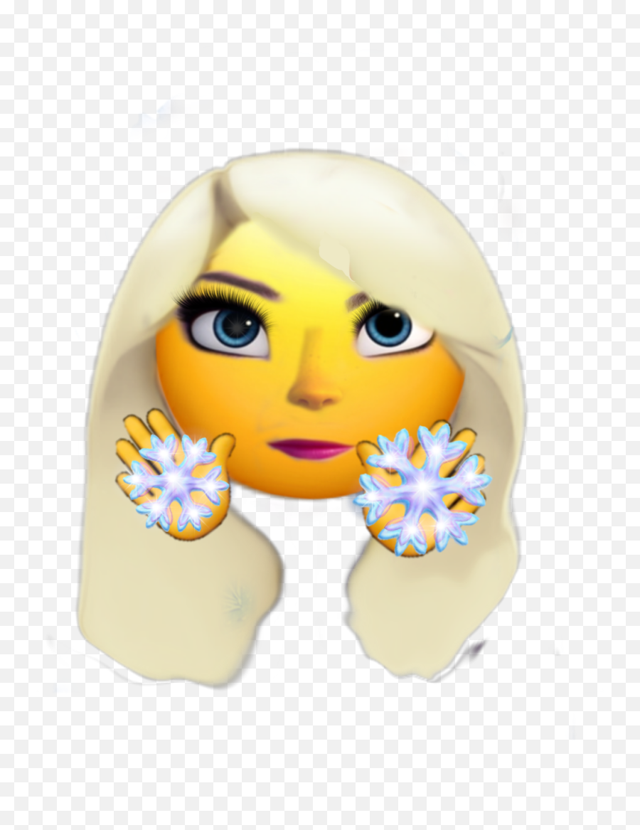 Emoji Snow Elsa Frozen Sticker - Happy,Frozen Emoji