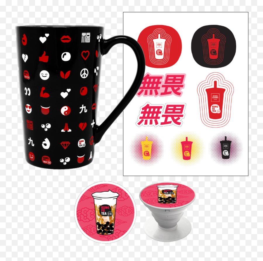 Emoji Lover Bundles Kung Fu Tea - Serveware,Emoji Merch