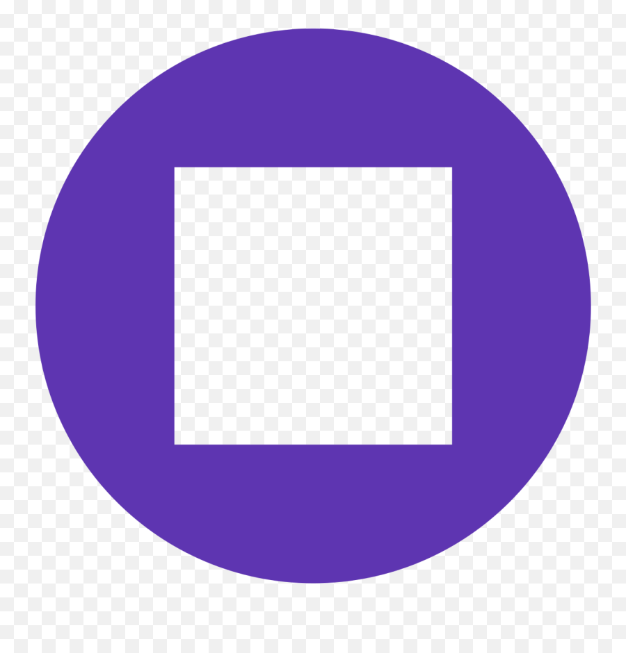 Eo Circle Deep - Stop Button Media Player Emoji,Pink Square Emoji
