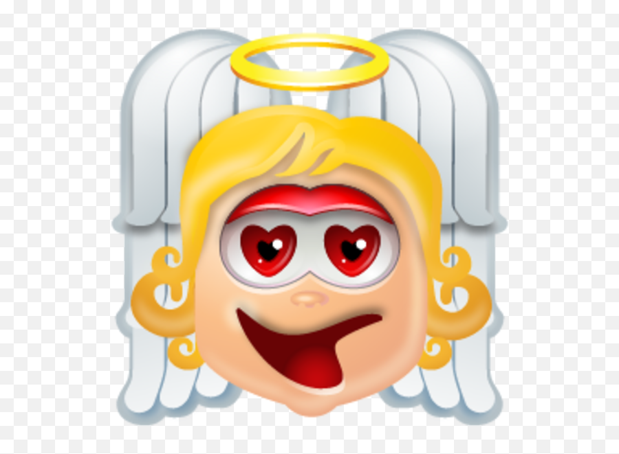 Angel Adore Icon Free Images At Clkercom - Vector Clip Happy Emoji,Angel Emoticon Android