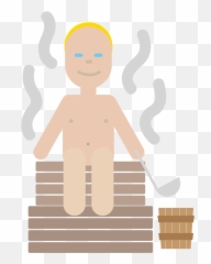 Sauna Emoji Courtesy Of - Fake Emoji,Wellness Emoji