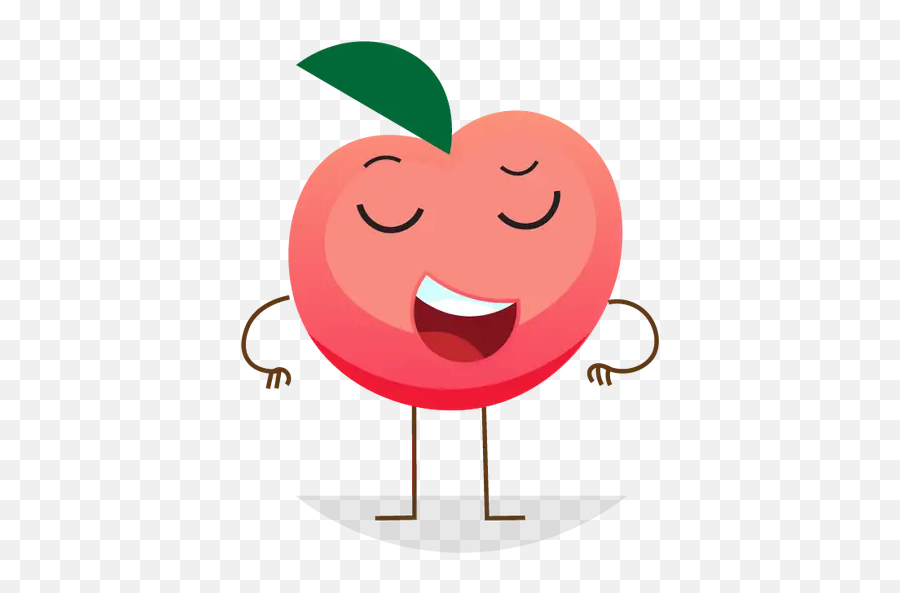 Fruit Emojis Stickers For Whatsapp And Signal Makeprivacystick - Happy,Fruit Emoticon