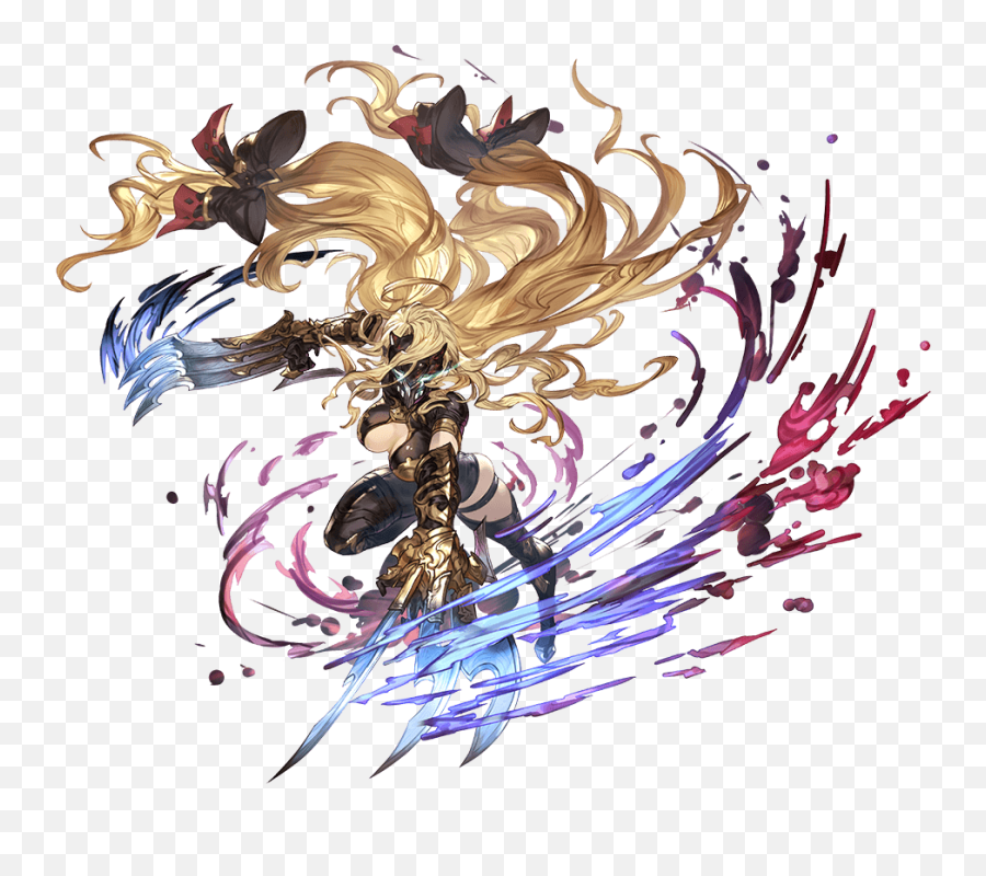 Pin On Anime Girl - Granblue Predator Emoji,Character Design Emotions