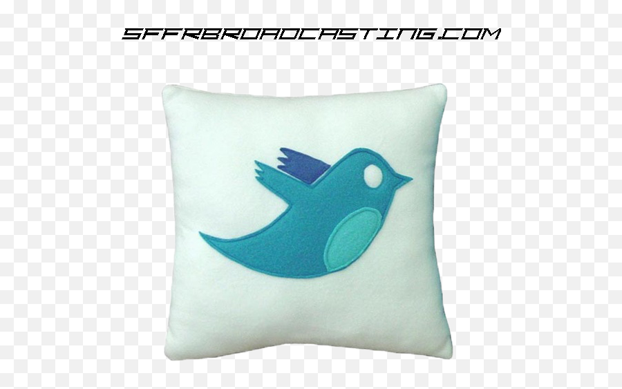 Twitter Bird Pillow - Aplicaciones Modernas De La Computación Emoji,Bird Emoji Pillow