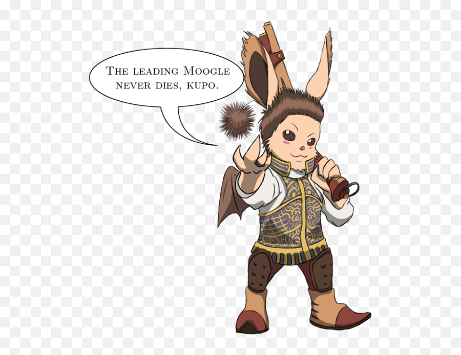 Moogle Final Fantasy 12 - Moogle Final Fantasy 12 Emoji,Moogle Emoji