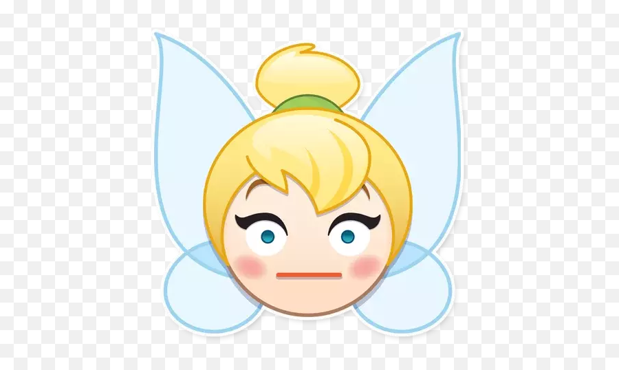 Disney Emojis 1 Sticker För Whatsapp - Tinker Bell Emoji Disney Blitz,Emojis Pervertidos