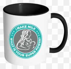 I Make Milk Whatu0027s Your Super Power - Accent Mug Onsekiz Mart Üniversitesi Emoji,What's M&m And A Microphone Emoji Mean