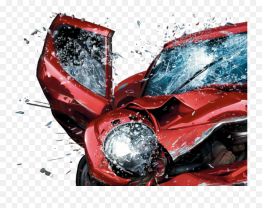Natalya040 Crash Car Sticker - Broken Car Emoji,Car Crash Emoji