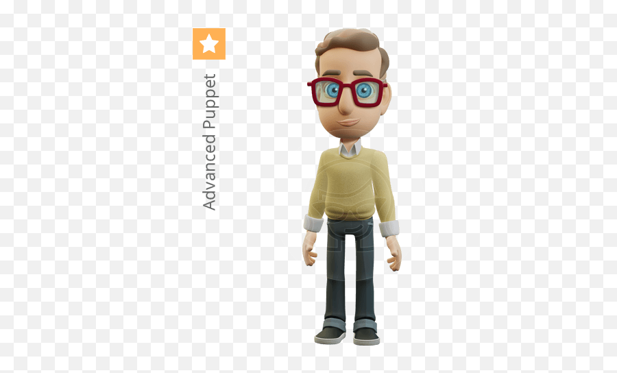 Adobe Character Animator Puppets Graphicmama - Character Animator 3d Puppets Emoji,Jum Emoticon Gif