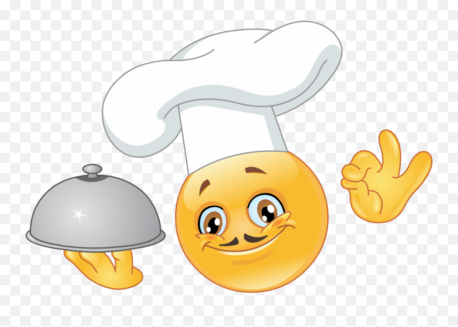 Chef Emoji Decal - Smiley Face Chef,Chef Emoji