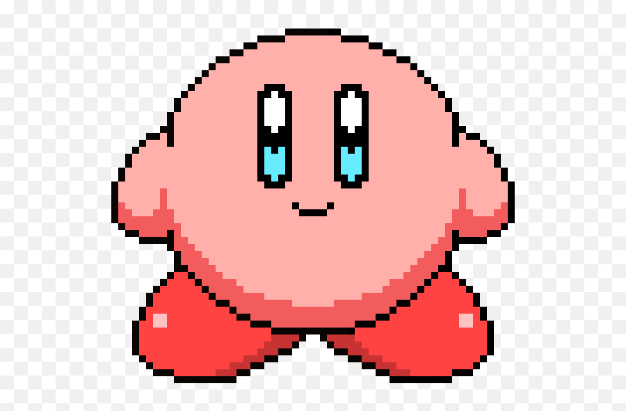Kirby Pixel Art Maker - Ink Sans Face Roblox Emoji,Kirby Emoticon