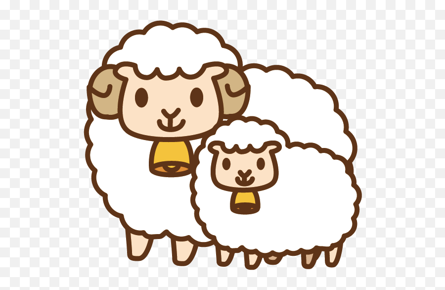 Download Sheep Series Animated Cartoon Illustration Download - Cartoon Sheep Wearing A Face Mask Emoji,Sheep Emoticon