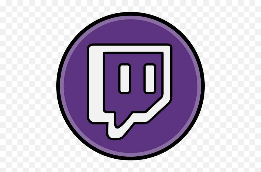 Media Social Twitch Icon - Twitch Icon Emoji,How Do People Add Custom Emoticons On Twitch