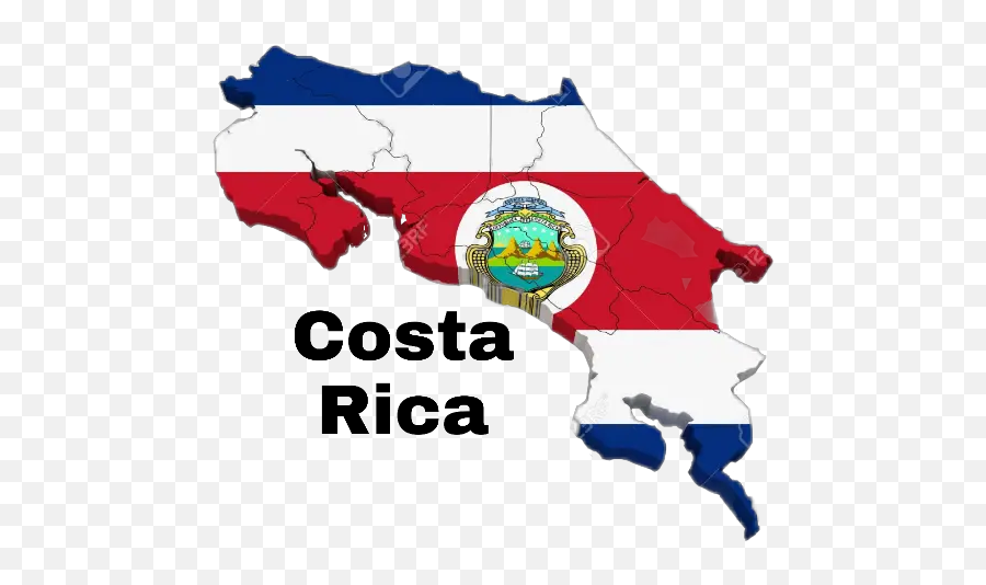 Countries Stickers For Whatsapp - Costa Rica Flag Emoji,Bandera De Colombia Emoji