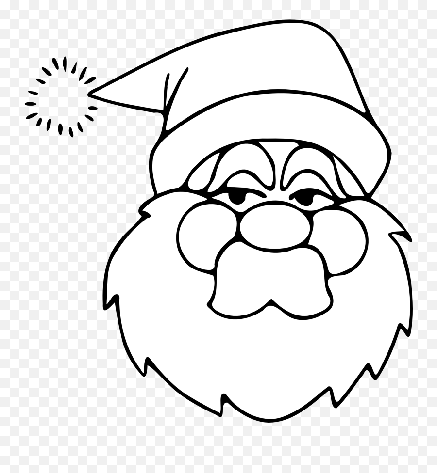 Clipart Panda - Free Clipart Images Christmas Line Drawing Santa Emoji,Libraryclipart.com Emojis